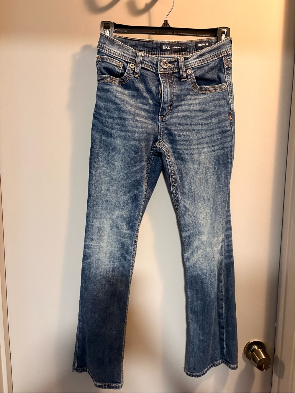 BKE boys Medium Blue Bootcut Jeans
